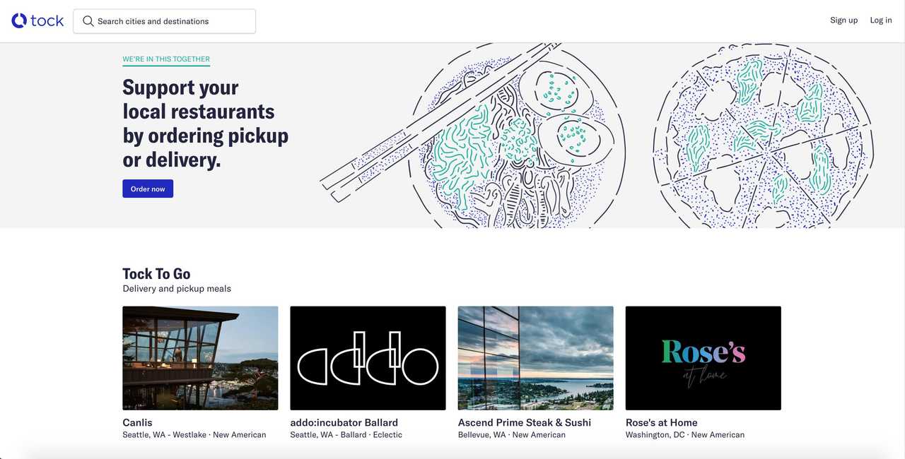 予約サイトが宅配注文を受け付けるようになった
