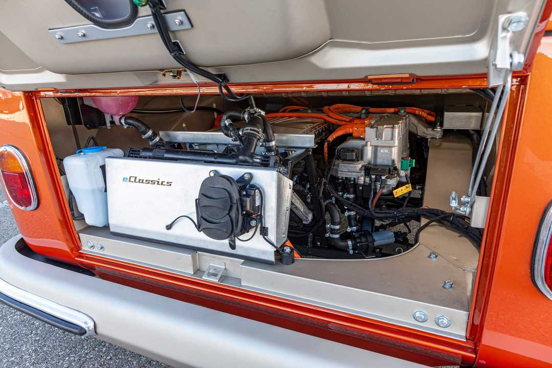 電動パワーユニットはVWによるものだが、改造はチューニング会社のeClassicsが行った