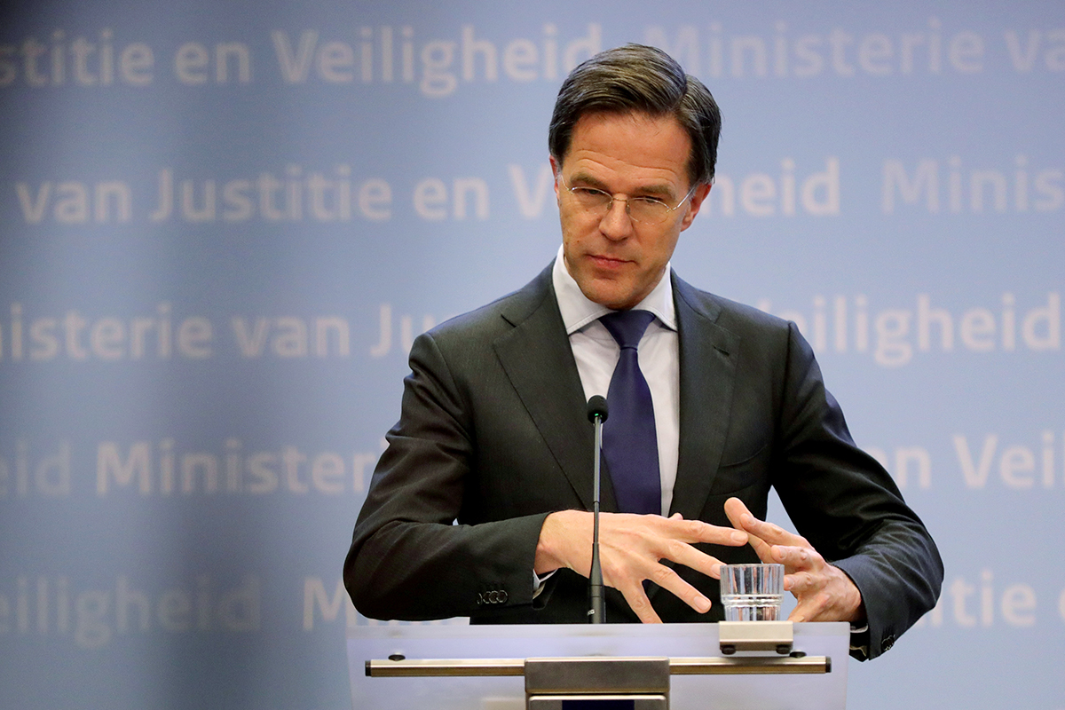 オランダ ルッテ首相