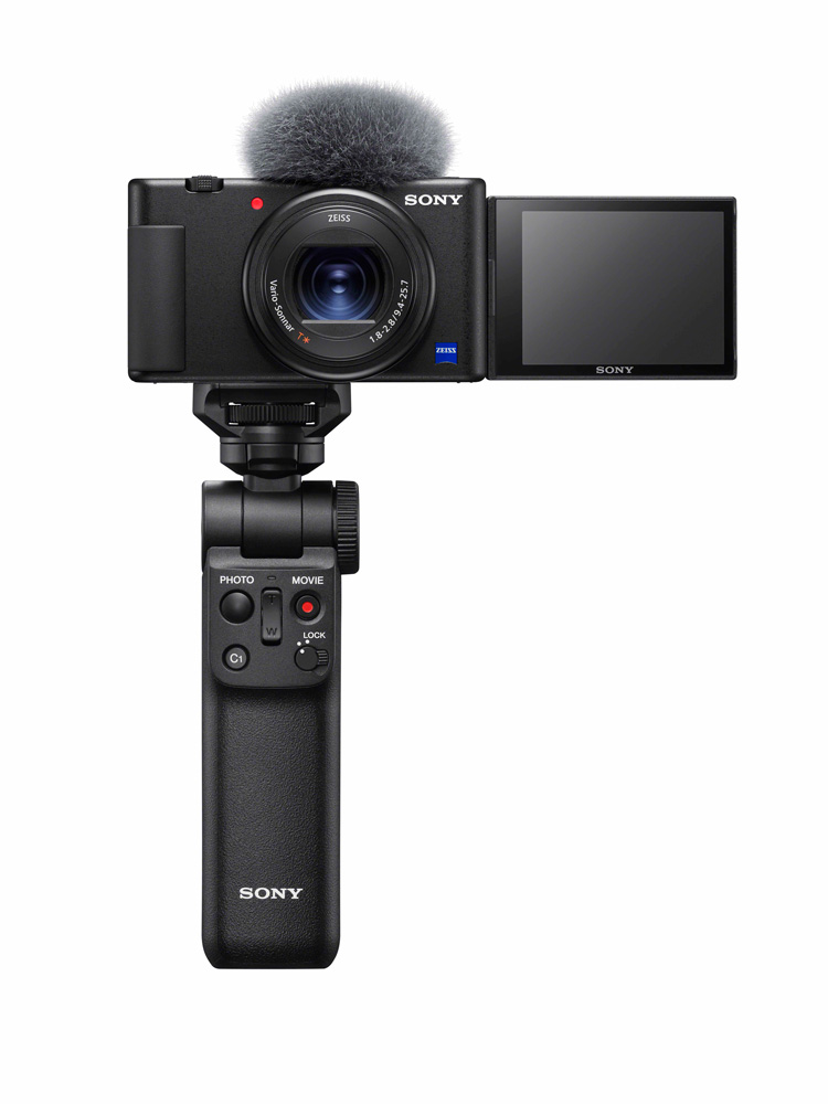 ウェブカメラ機能も搭載。ソニーの新“Vlogカメラ”「VLOGCAM ZV-1