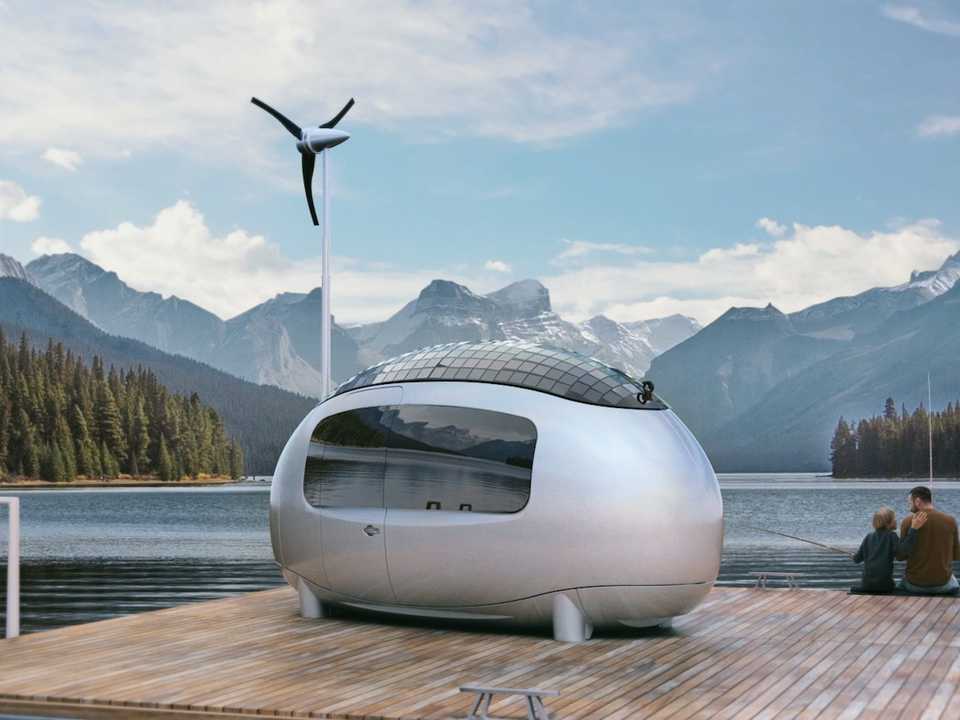 オリジナルバージョンの｢エコカプセル｣。