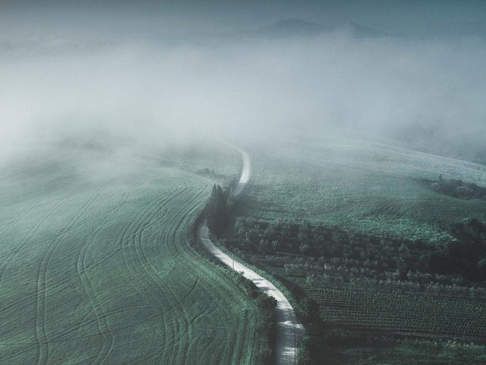 イタリア、トスカーナ。
