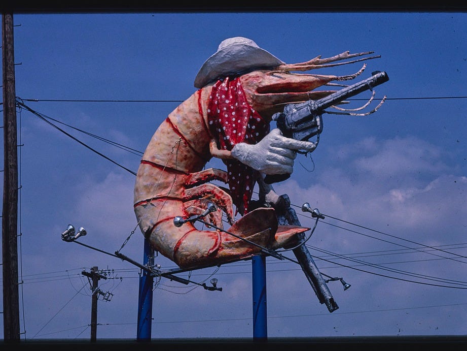 エビのカウボーイ。