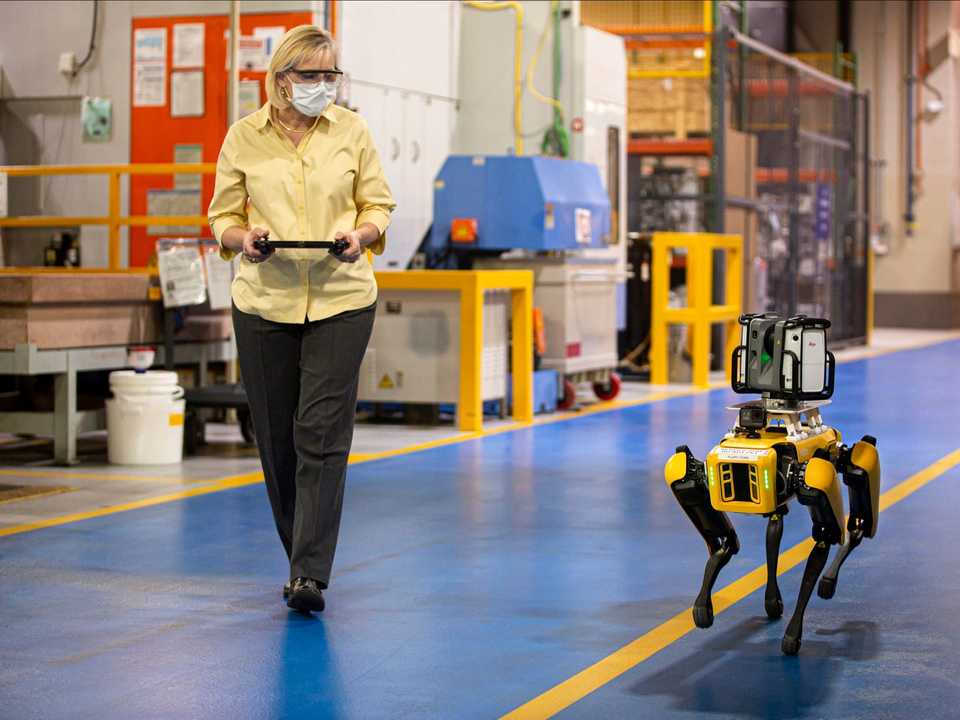 犬型ロボット、8月からフォードに就職