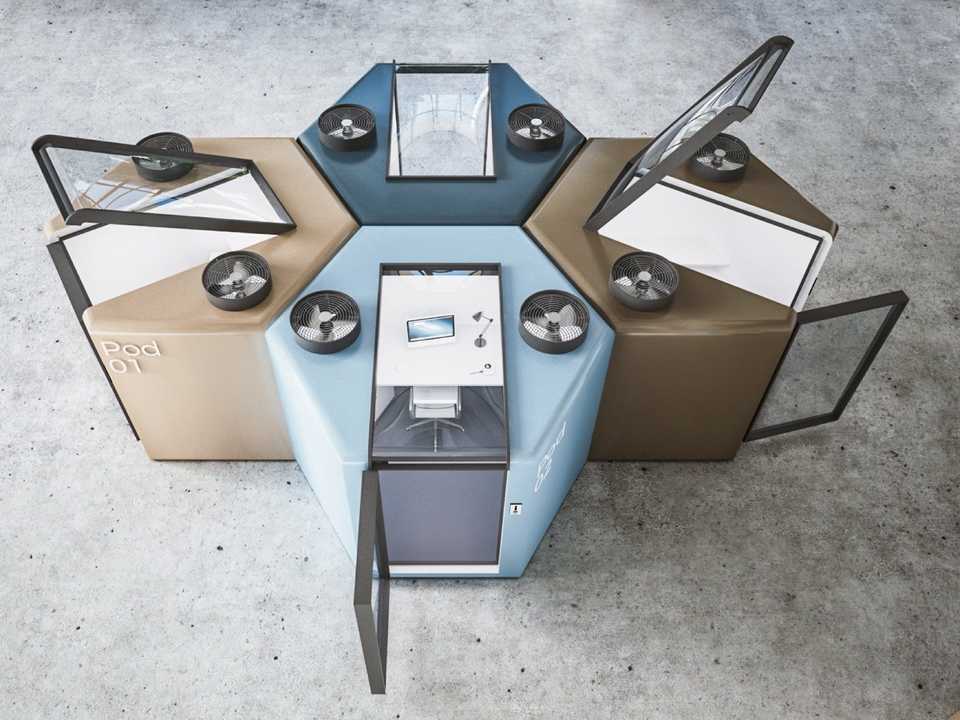 「Q.workntine」ワークポッド