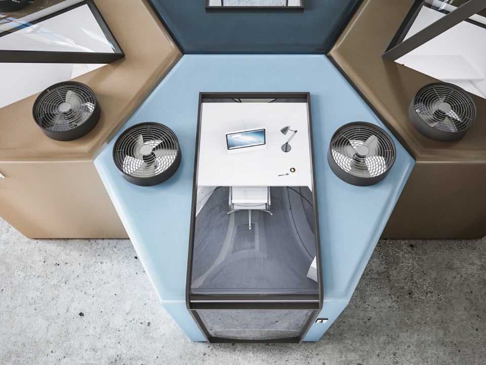 「Q.workntine」ワークポッド