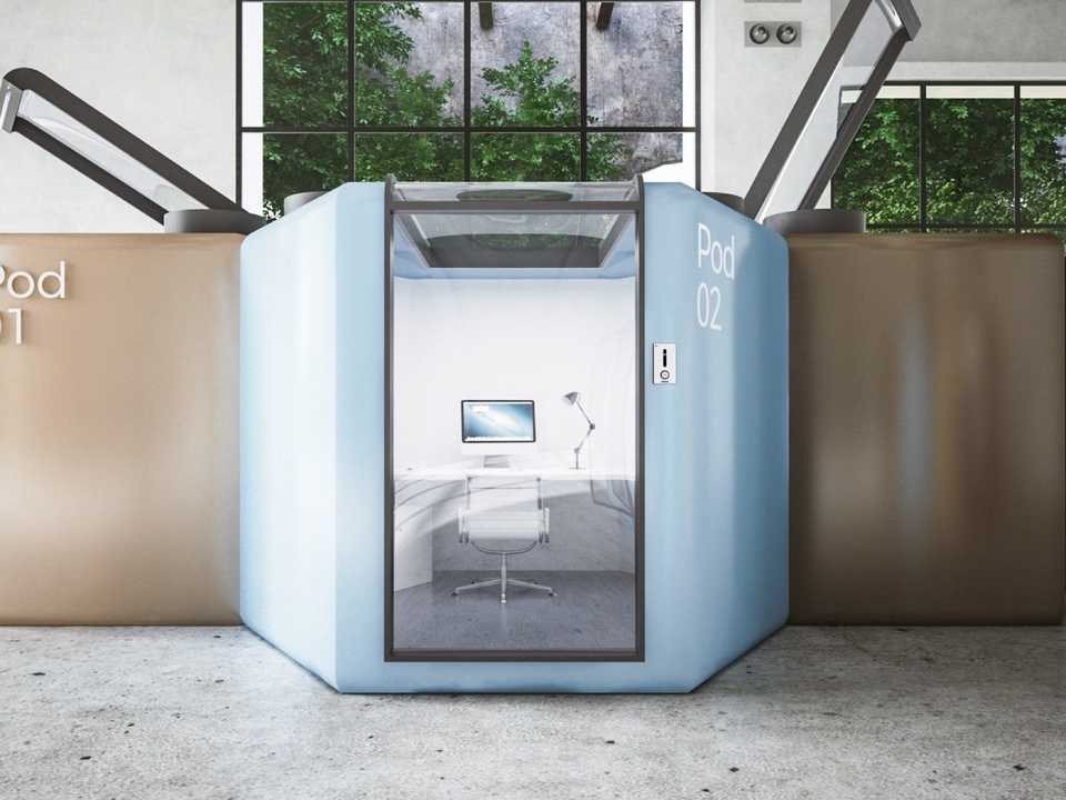 「Q.workntine」ワークポッド