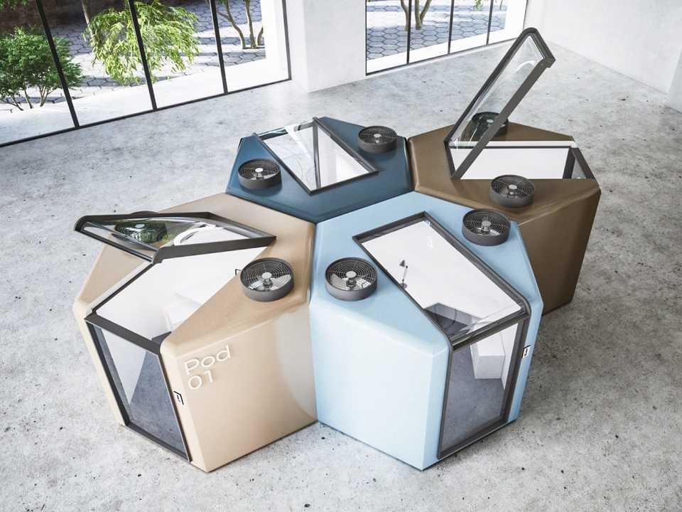 「Q.workntine」ワークポッド