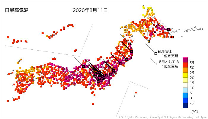 データマップ 日本の気候 35 【完全自動】最新気温データを“日本地図アニメーション”に！Python