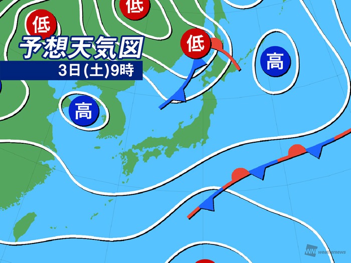 予想天気図