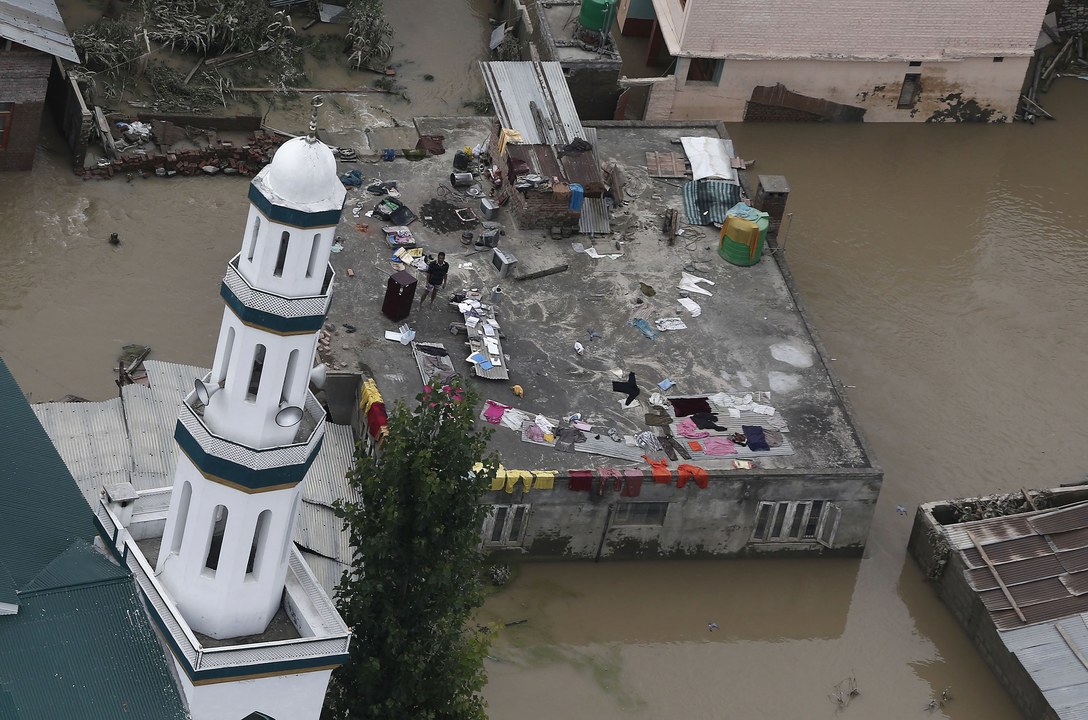 カシミール洪水