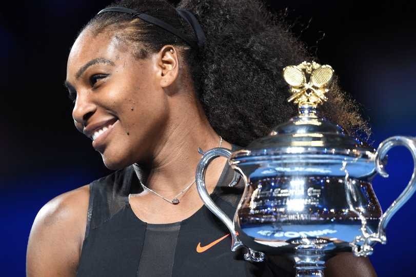 セリーナ・ウィリアムズ選手 サイン本 serena-williams-of-the-usa-