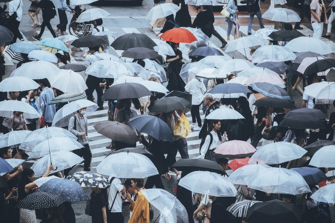 渋谷_雨
