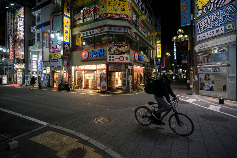 uber配達員_夜