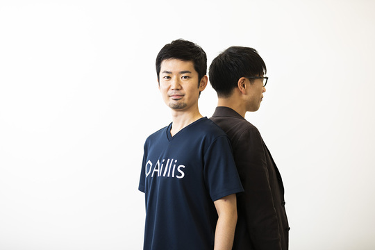 沖山氏と田中氏。