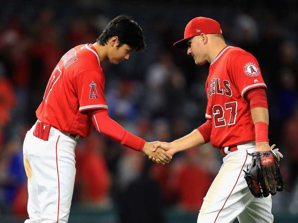 マイク・トラウト、大谷翔平