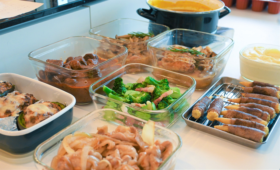 福士さんが作った料理。彩りも鮮やかだ