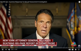 NY州知事セクハラ辞任へ。「側近や支援者が被害者の苦情を無視、もみ消していた」捜査報告書を受け