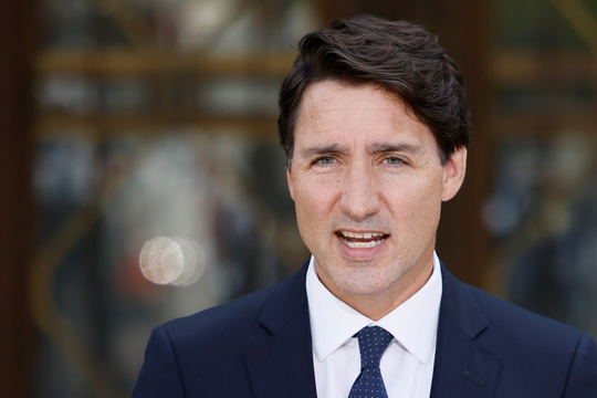 カナダ第23代首相のジャスティン・トルドー氏。