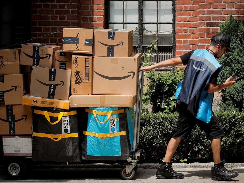アマゾンの配送
