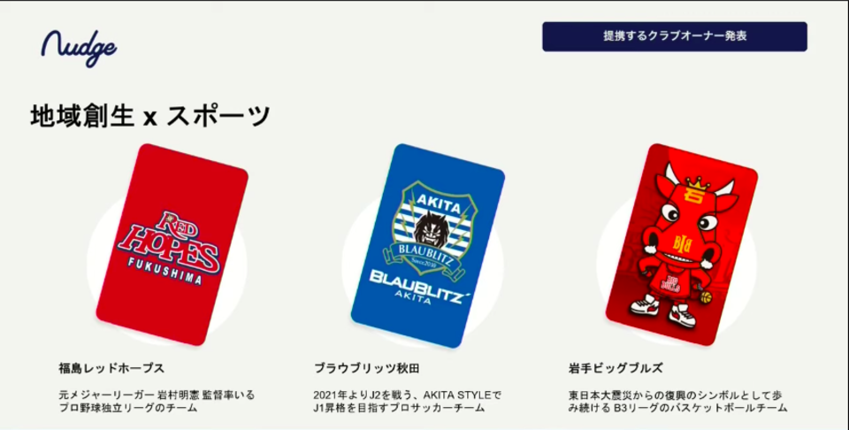 買い物で 推し を応援できるクレカ ナッジ J2リーグ アイドル 大学ヨット部などコアなファン狙う Business Insider Japan