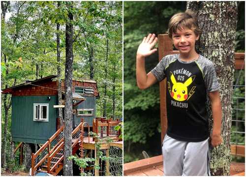 9歳の少年が建てたツリーハウス エアビーで貸し出し中 収益で慈善活動も Business Insider Japan