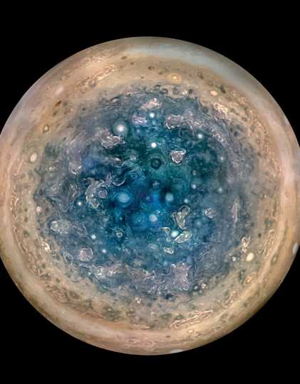 木星の南極