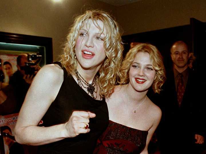 コートニー・ラブ、ドリュー・バリモア
