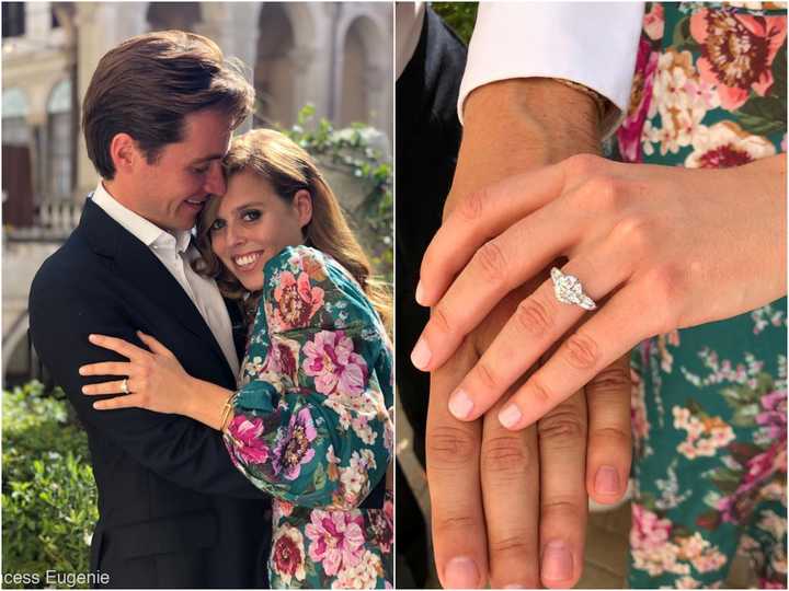 Princess Beatrice and Edoardo Mapelli Mozzi in 2019.
