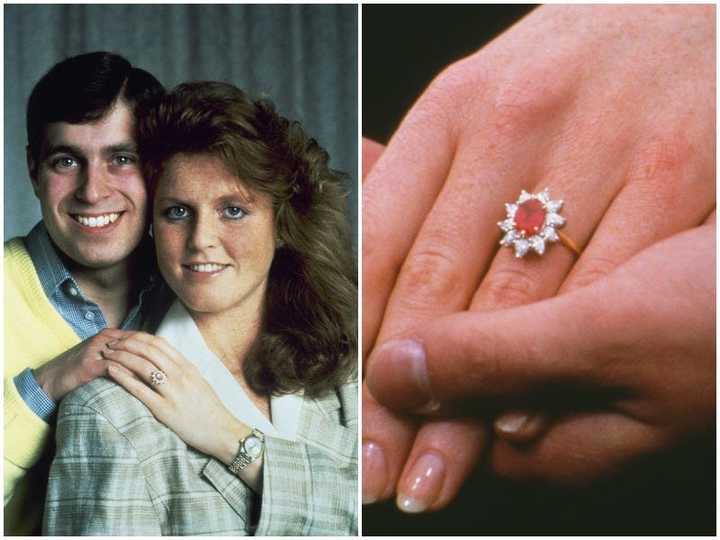 Prince Andrew and Sarah Ferguson in 1986.