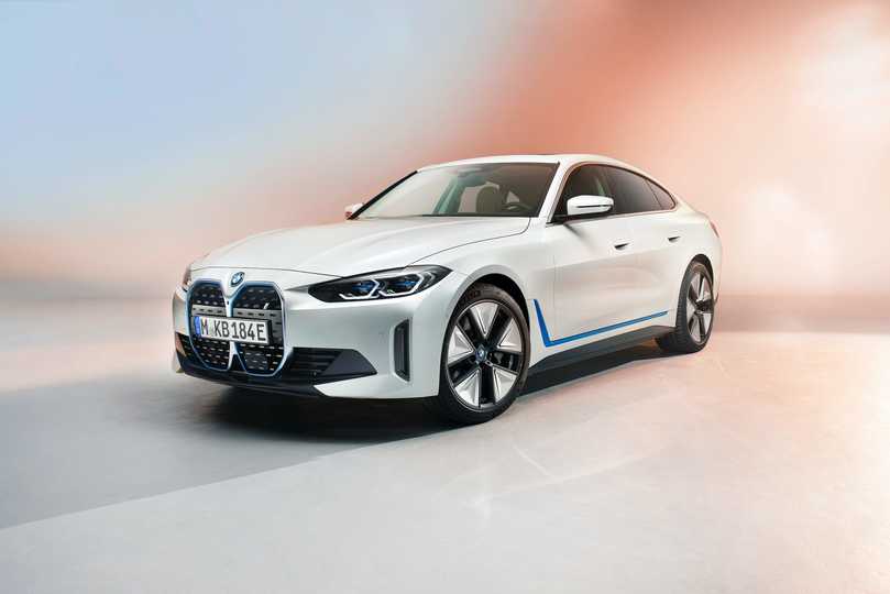 The BMW i4.