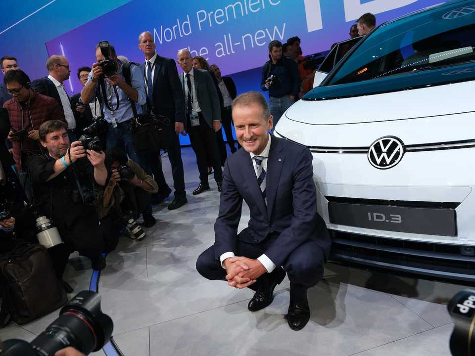 フォルクスワーゲン・グループのヘルベルト・ディース会長。