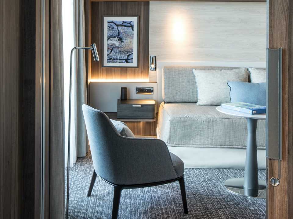 ル・コマンダン・シャルコー号の内部。