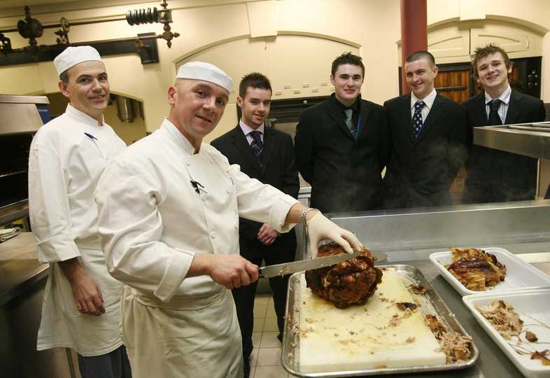 Head chef of the royal household William Barrie