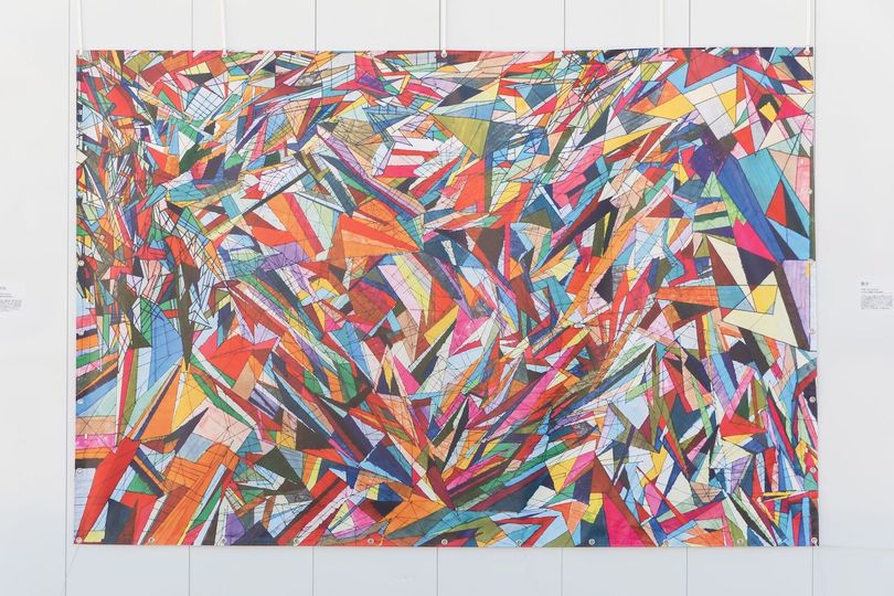 八重樫道代の作品「おりがみ」。