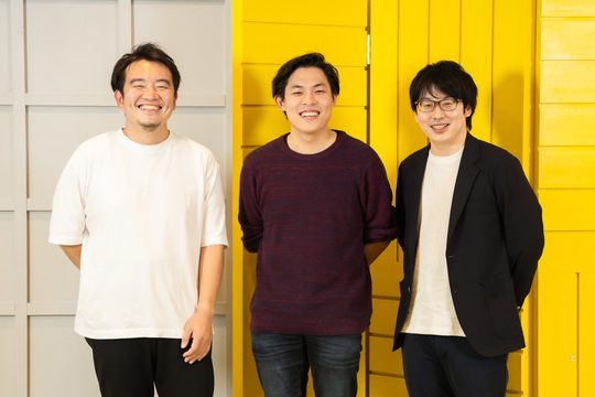 宮田昇始（SmartHR）、門奈剣平（カウシェ）、福島良典（LayerX）