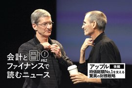 アップル、10年間で時価総額8.7倍、売上高5.7倍。財務指標で見るジョブズとクックの経営スタイルの違い