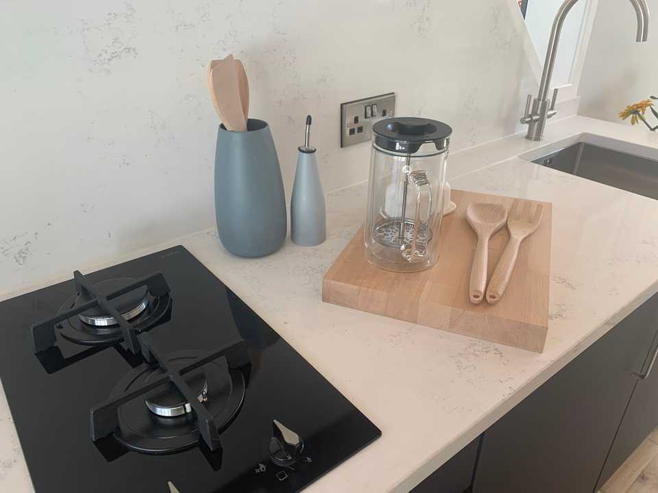 タイニーハウス｢M250｣のキッチン。