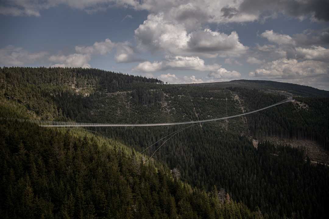 世界最長の歩行者用吊り橋