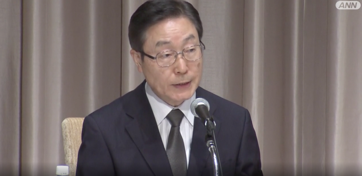 田中富弘会長。