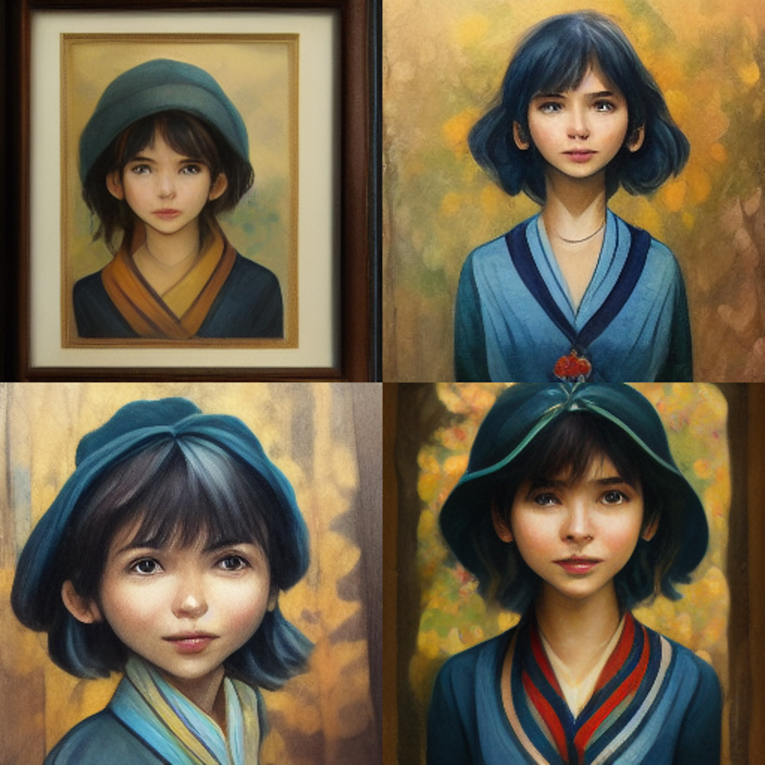 school】絵写真プリントフチ無し1:1アートMidjourney