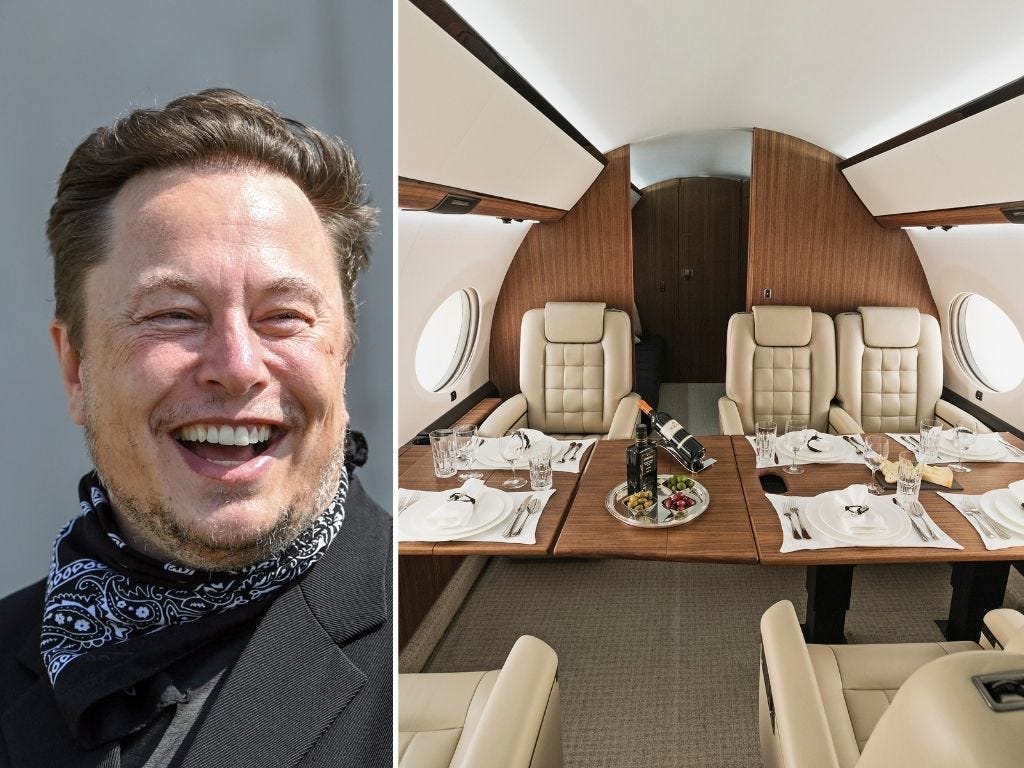 Elon Musk and the Gulfstream G650ER