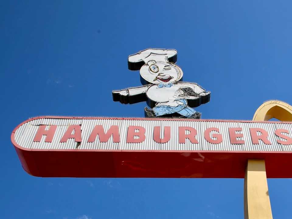 マクドナルド看板