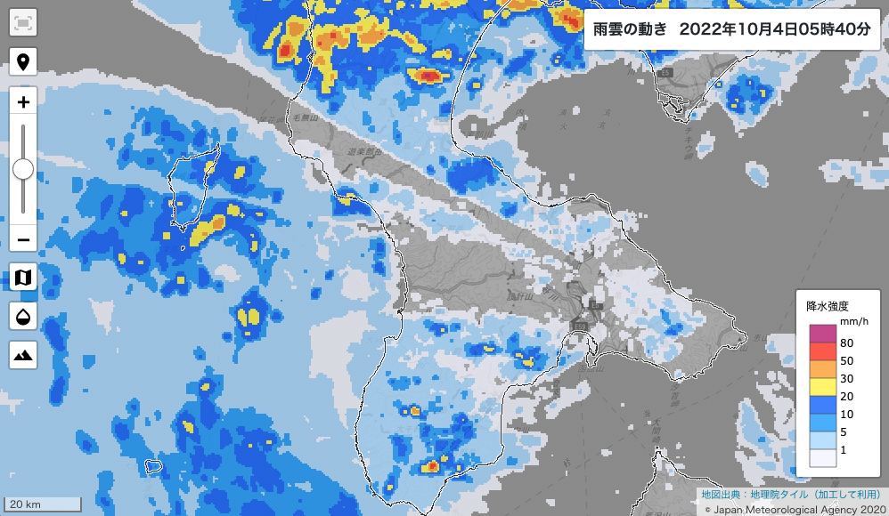 Snsで拡散された 気象レーダーの切れ目はミサイルの軌道 は誤り 専門家 誤情報にお気をつけください Jアラート 北朝鮮ミサイル発射 Business Insider Japan
