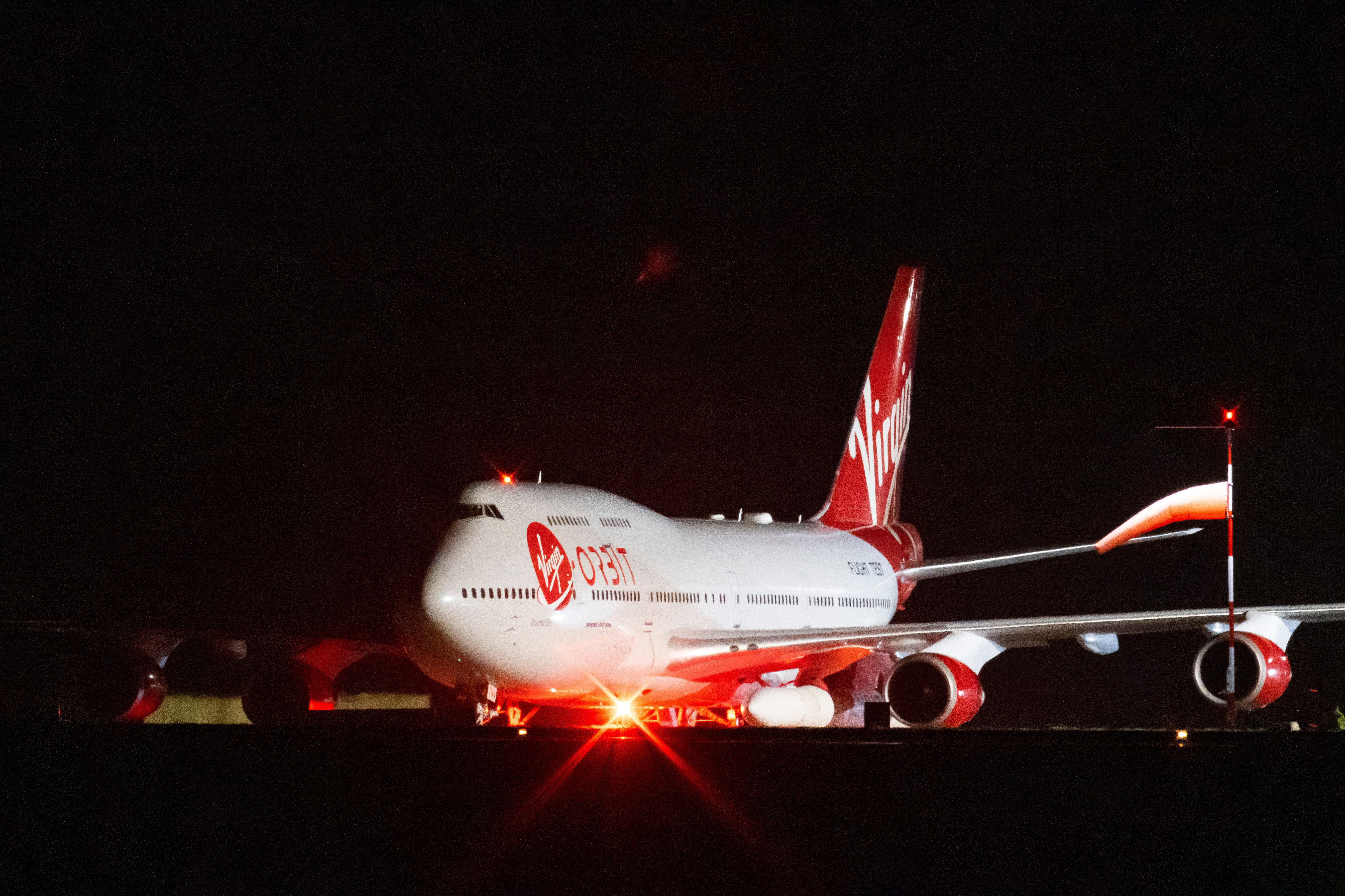 ヴァージンオービット B747 400 ヴァージン・オービット、ボーイング747-400型機によるロケット