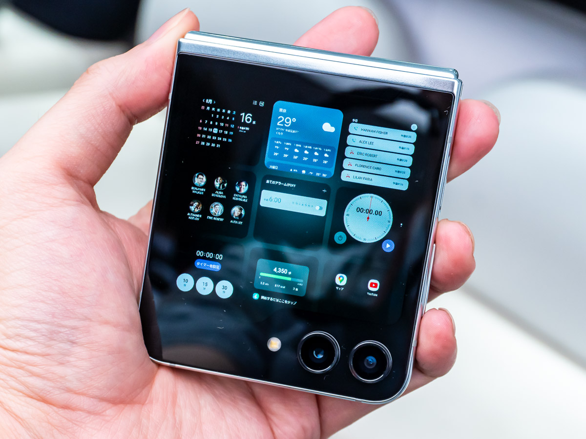 サムスン「Galaxy Z Flip5」「Fold5」が日本上陸。折りたたみスマホ