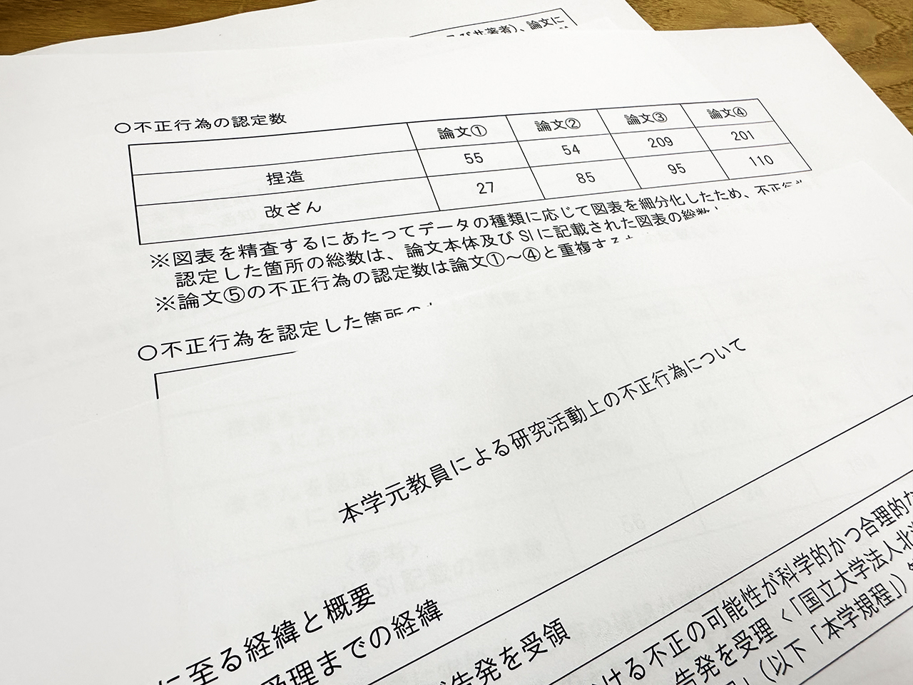 北大で論文不正。4論文で捏造519件、改ざん317件を認定「研究への