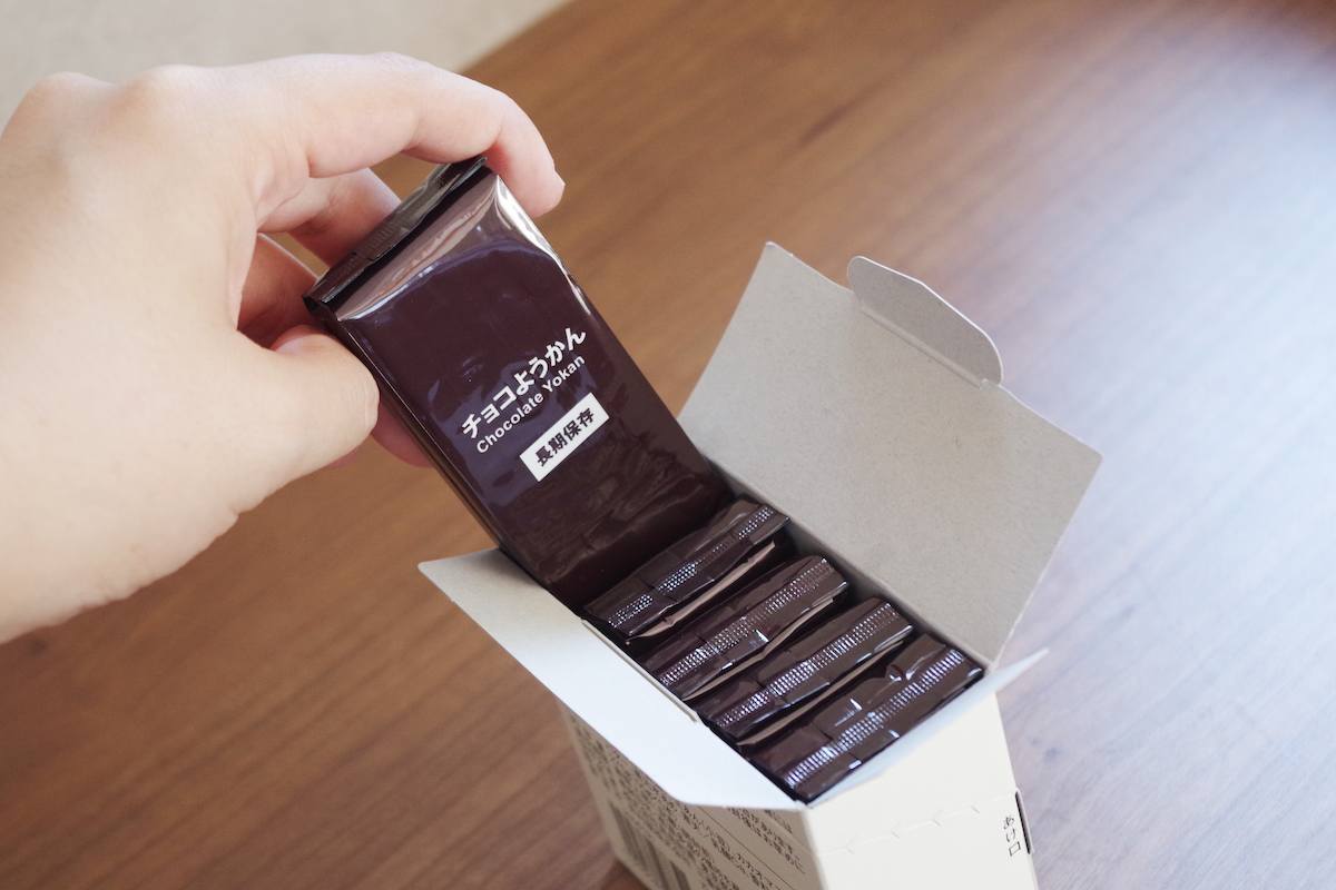 究極のコーヒーのお供は無印良品の備蓄おやつ「チョコようかん