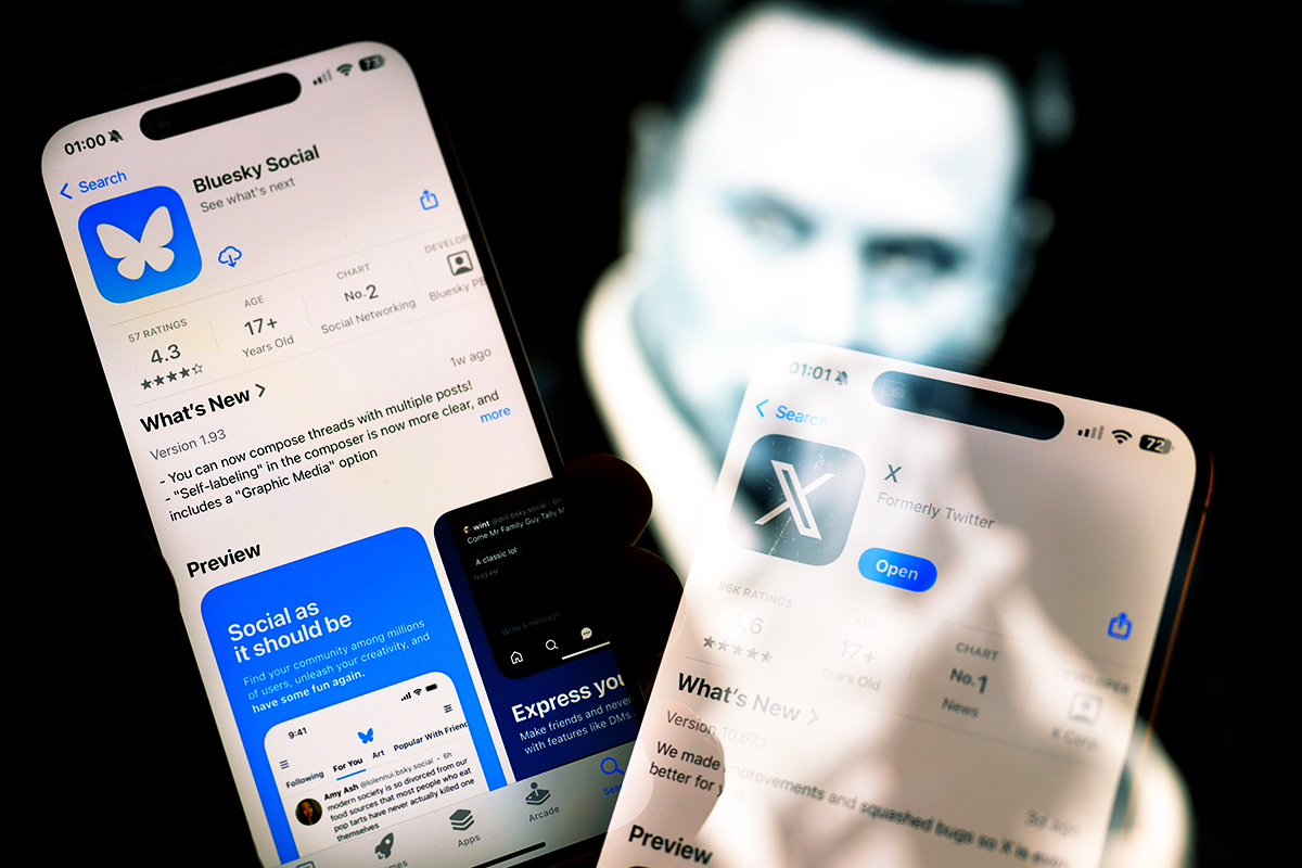 Xを離脱したユーザーはThreadsよりBlueskyを選ぶ。Twitter元コンテンツ