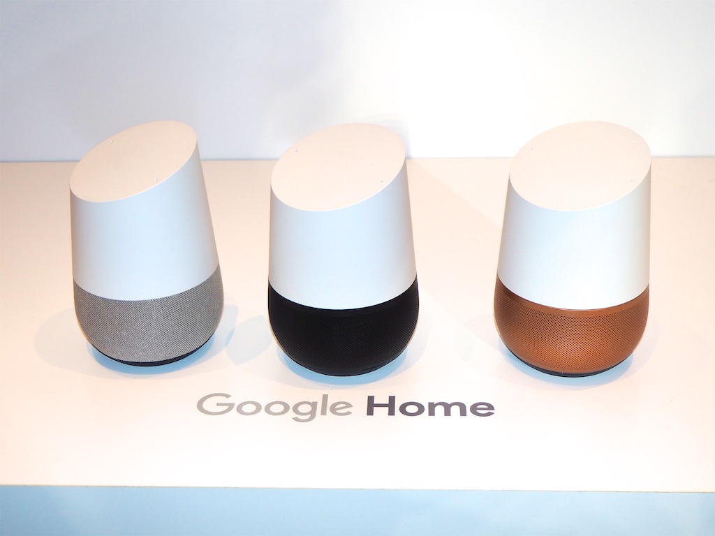 これは本気だ！AIスピーカー 「Google Home」2機種 日本上陸にかける